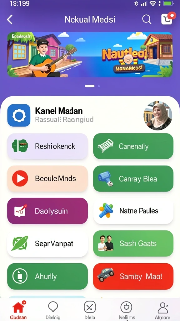 jerukbet - Tampilan antarmuka JERUKBET yang menarik dan modern.