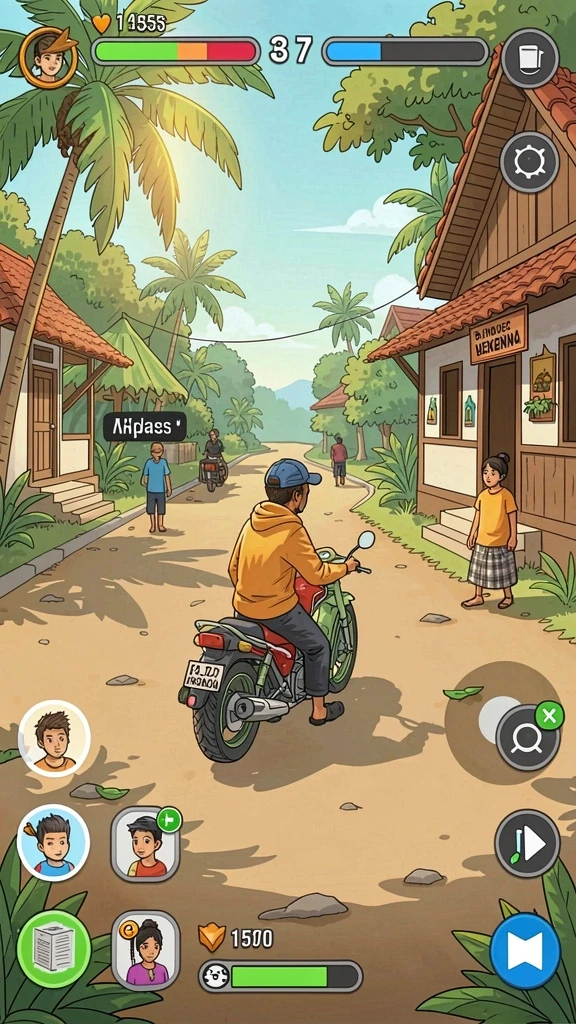 mg525 - Tampilan antarmuka yang sederhana dan mudah dinavigasi.